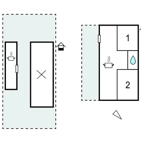 Apartment 2 Bedroom Gorgeous In Vezac